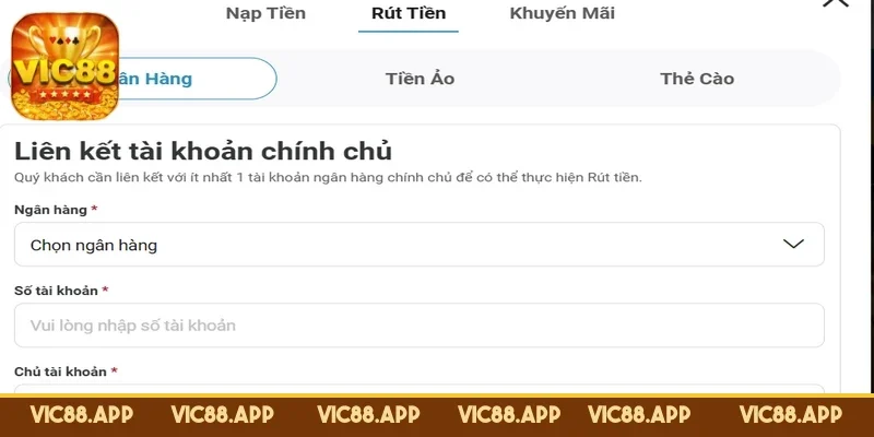 rut-tien-vic88-khong-thanh-cong